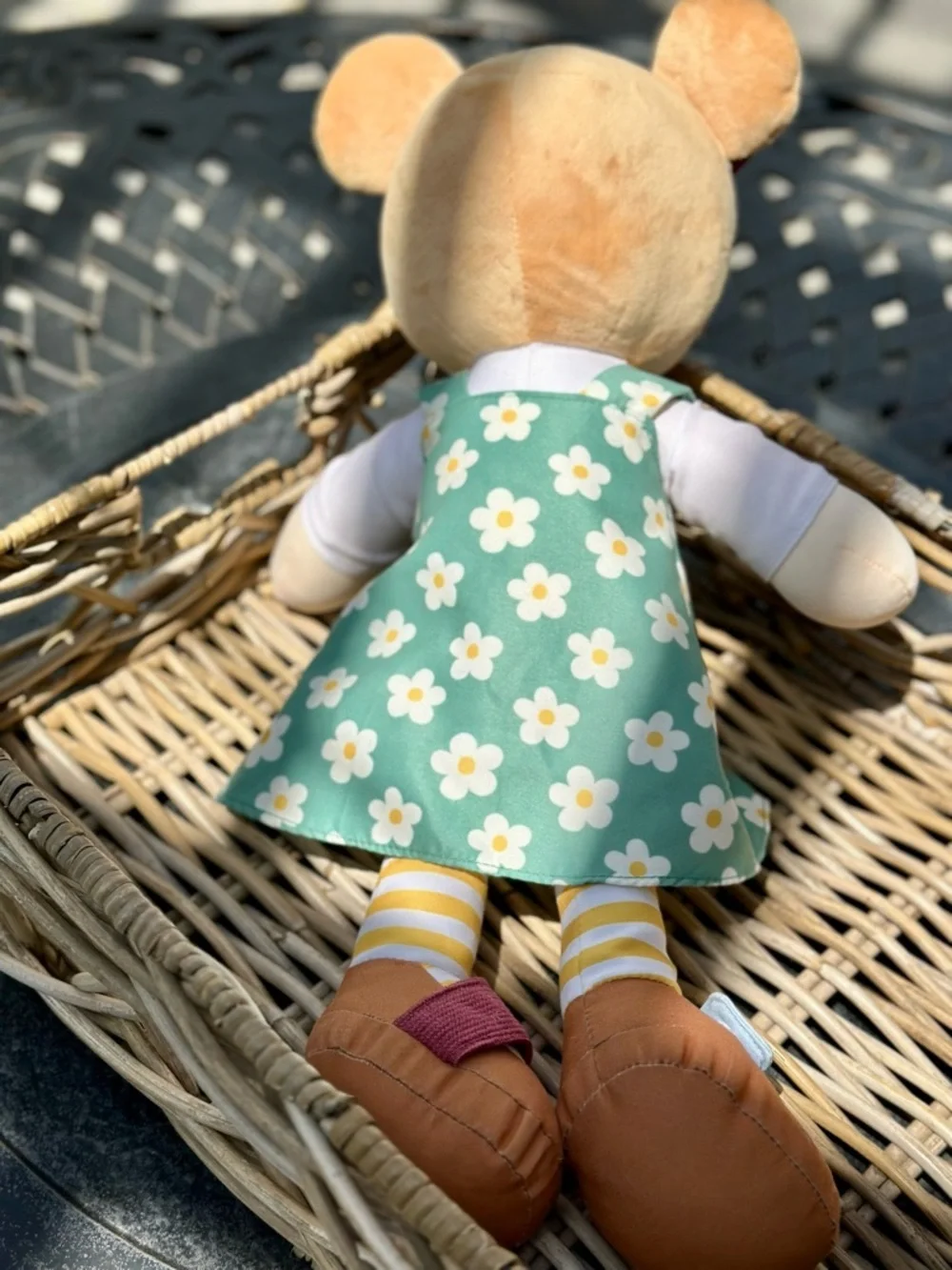Linzy Sarah Activity Learning Doll Sensory Toy Cloth Plush Montessori Toddler